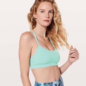 Lululemon Flow Y Bra *Nulu sz 8 teal